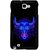 Fuson Blue Designer Phone Back Cover Samsung Galaxy S5 (Bulls Are Forceful)