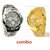 Silver And Gold Rosra Watch Offer Combo