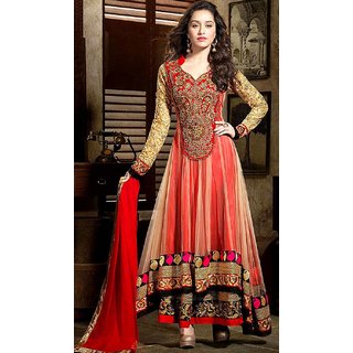 Red Anarkali Suits