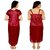 @rk Hot n Sexy Women Satin 2 Pcs Combo Pack Night Wear