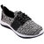 Spot On Men Black Grey Running Shoes