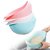 Kosh Fruit Vegetable Rice Washing Strainer Bowl Storage Basket, multicolour