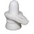 Marble Shiva Lingam Shiv Ling White 5 Inch