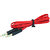 Aux Cable Red Colour - 3.5 mm Aux Auxiliary Cable for Car Stereo iPod Mp3