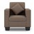Jakarta 5 Seater (3+1+1) Sofa Set in Brown Upholstery with Cushions