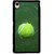 Fuson Designer Phone Back Case Cover Sony Xperia M4 Aqua( The Playful Tennis Ball )