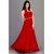 Red Party Wear Gown