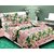 FabLooms Combo of 2 Double BedSheets with 4 Pillow Covers