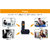 Gigaset A450 Black  Blue cordless landline phone