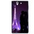 Fuson Designer Phone Back Case Cover Sony Xperia Z ( Couple Kissing By Eiffel Tower )