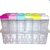 Kudos Seasoning Box Pepper Salt Spice Rack Plastic 6 Box Kitchen Containers.