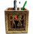 Gangamani Fashions Wooden Dokra Pen Holder