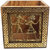 Gangamani Fashions Wooden Dokra Pen Holder