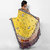 Designer Georgette Saree with heavy pallu half & half style