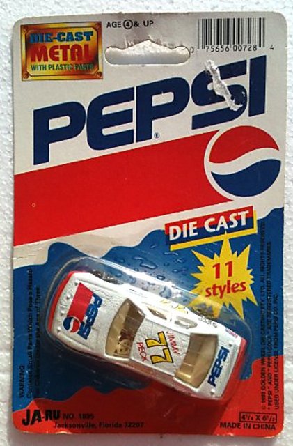 Buy PEPSI Diecast NASCAR #77 Pepsi-Cola JIMMY PECK Racing Car (1993 ...