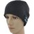 GoldWorld Bluetooth Beanie Hat Headphones with Stereo Speakers  Mic Winter Knitted Music Cap for Walking Running Skiing Chirstmas Gifts (Black)
