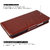 Ceego Luxuria Wallet Flip Cover for Lenovo Vibe K5 Note - Ultra Compact with Credit Card Slots  Wallet - Classic Business Style Lenovo K5 Note Flip Case (Walnut Brown)