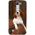 Snapdilla Bright Background Awesome Crazy Cute Hutchiko Dog Mobile Pouch For LG K7