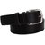 Elligator Black Formal Men Belt (Pack Of 3)
