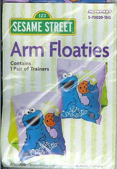 Buy Sesame Street Cookie Monster Arm Floaties Online @ ₹5028 from ShopClues