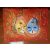 Radha Krishna Abstract Painting