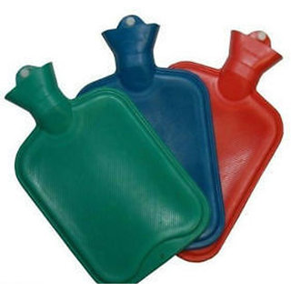 Large Plain Non-electrical 1.5 L Hot Water Bag(Red)