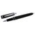 ADD GEL Silver Diamond Gel Roller Pen  -  Black Set of 3
