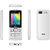 Aqua Shine Dual SIM Basic Mobile Phone - White - 2100 mAh