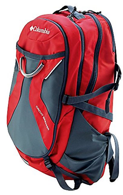Buy Columbia Circuit Breaker Backpack Daypack LAPTOP STUDENT BAG red ...