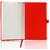 BILT Matrix PU Notebook - B5 Cool Red, 70 GSM, 192 Pages, Single Ruled