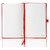 BILT Matrix PU Notebook - B5 Cool Red, 70 GSM, 192 Pages, Single Ruled
