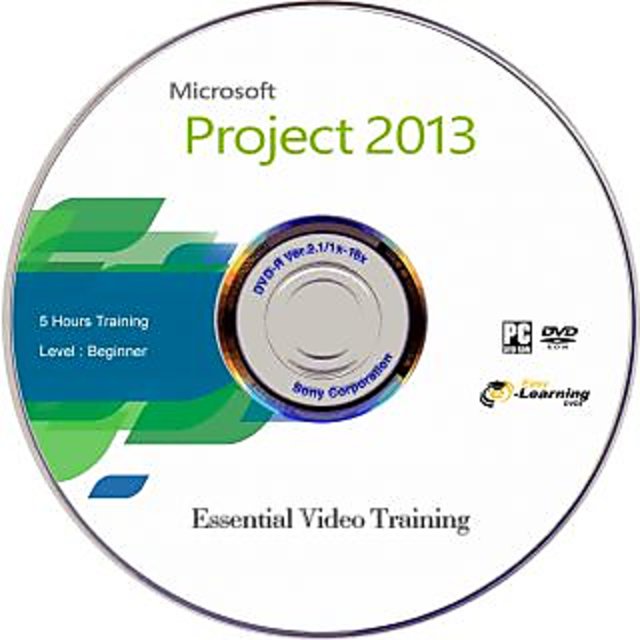 Microsoft Project 2013 Essential Video Training DVD
