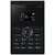 iFcane E1 Credit Card Size Mobile Phone, Black