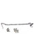 3Cabinet Door Gate Window Latches Hook  Eye Wind-Proof Silent Lockk