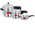 Surya Action Super Saver combo pack 5 L, 3 L, 2 L Pressure Cooker (Aluminium)