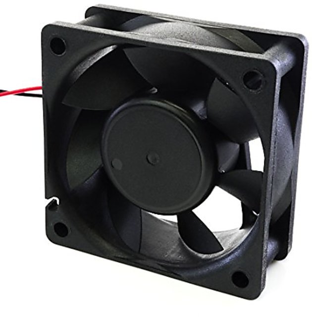 Buy DC Fan 60mm x 60mm x 25mm 24V Quiet Output 6025 Online @ ₹1367 from ...