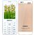 Karbonn K-PHONE 1 (Dual Sim, 2.4 Inch Display, 1400 Mah Battery, White-Champagne)