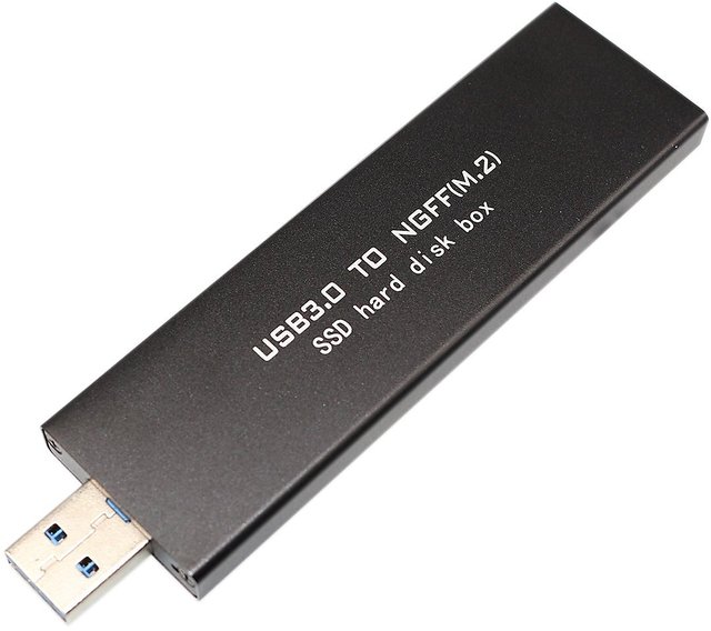 Buy USB 3.0 to SATA Based 2280 M.2 NGFF SSD Portable Enclosure,Storage ...