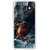 Fuson Designer Phone Back Case Cover Samsung Galaxy A7 (6) 2016 ( Dragon Breathing Flames Graphic Illustration )