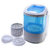 Lifelong WM01 Portable Mini Washing machine 3 Kg Semi automatic top load with Dryer Basket(Blue)