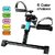 Platinum Fitness PFP2100 Fit Sit Deluxe Folding Pedal Exerciser Leg Machine with Electronic Display, Blue