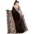 DECENT WORLD Branded Party wear Exclusive Printed Multi colored Georgette Saree with Blouse online