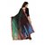 DECENT WORLD Branded Party wear Exclusive Printed Multi colored Georgette Saree with Blouse online
