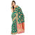 Sareeka Sarees Green Banarasi Silk Printed Saree With Blouse