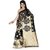 Sareeka Sarees Black Cotton Printed Saree With Blouse