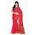 Sareeka Sarees Pink Cotton Printed Saree With Blouse