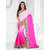 Sareeka Sarees Pink Silk Printed Saree With Blouse