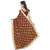 Sareeka Sarees Brown Georgette Printed Saree With Blouse