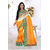 Sareeka Sarees Orange Silk Printed Saree With Blouse
