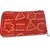arpera Sofia Leather pouch purse red C11559-3